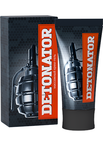 DETONATOR - крем-гель для увеличения члена, средство для увеличения мужского полового органа
