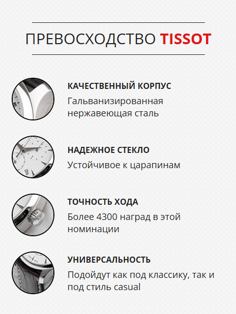 Реплика часов TISSOT, часы TISSOT реплика
