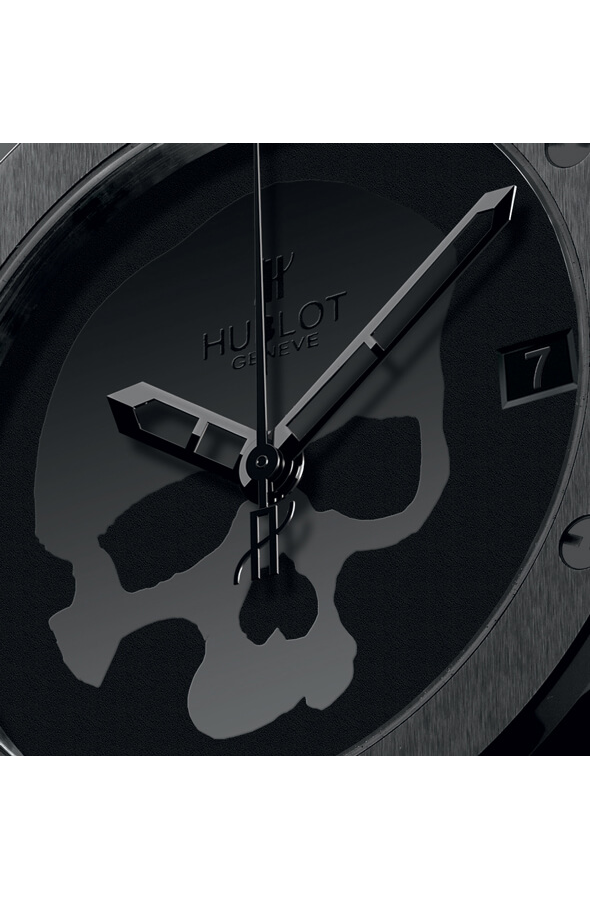 Часы Hublot Skull Bang и Портмоне Wild Alligator в подарок, часы Hublot с уникальным дизайном Skull Bang и кожаным портмоне Wild Alligator