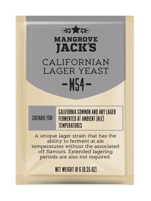 Пивные дрожжи Mangrove Jack's Californian Lager M54