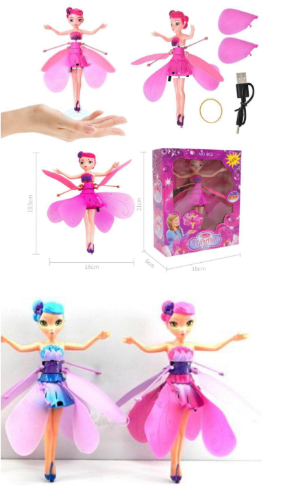 Игрушка летающая фея Flying Fairy — подарок для ребенка