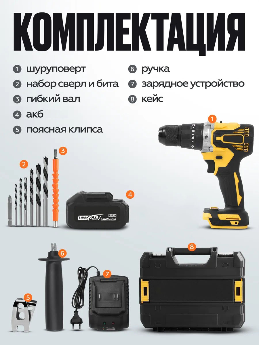 Шуруповерт Dewalt аккумуляторный бесщеточный
