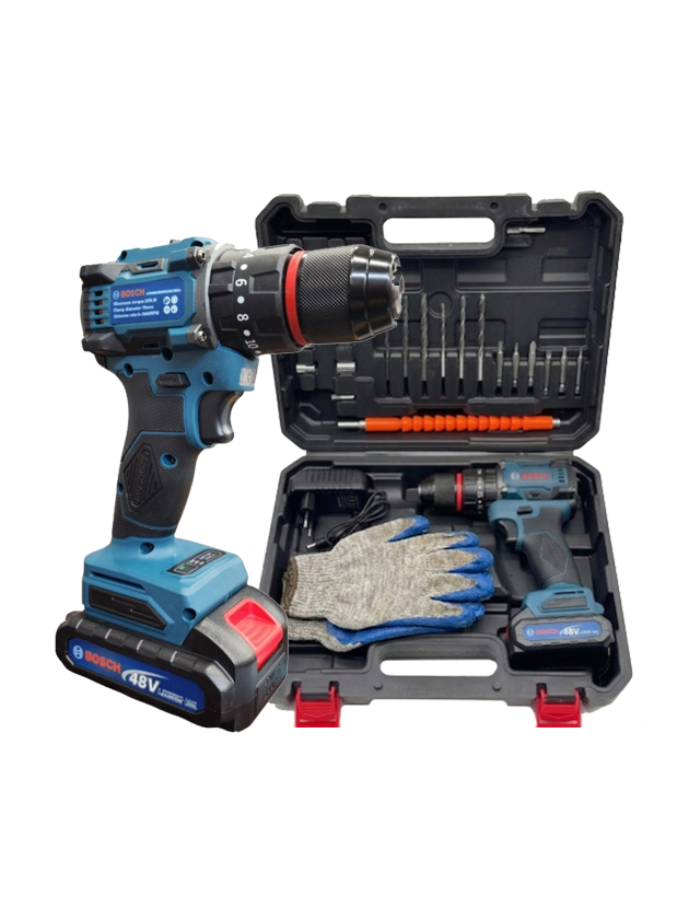 Шуруповерт Bosch 48V набор 23 предмета