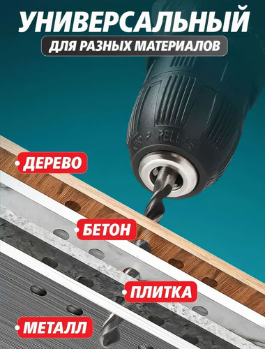 Набор бит и сверл для шуруповерта Makita