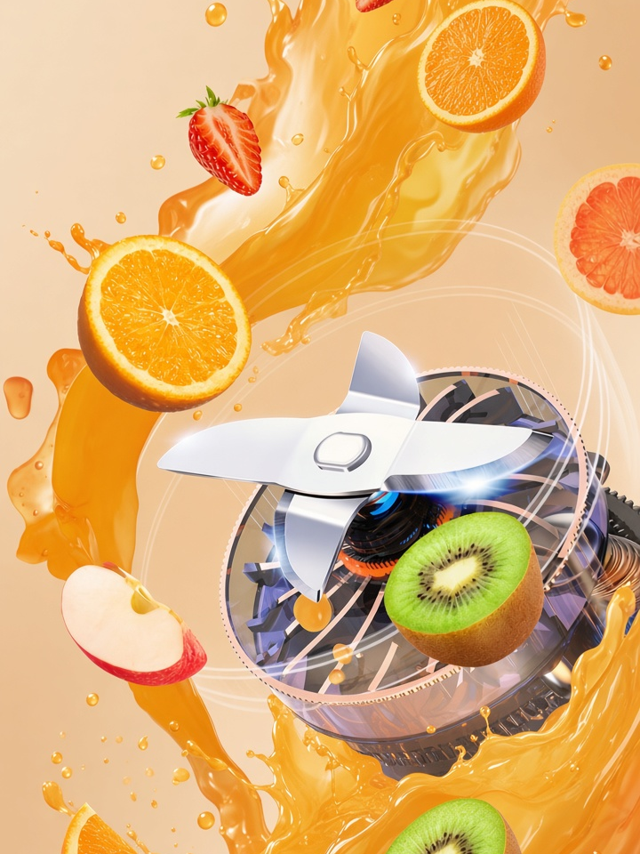 Купить портативный мини блендер Fresh Juice