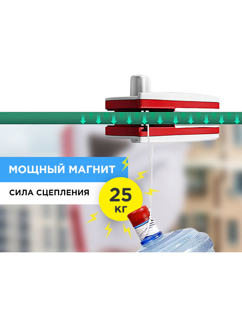 Щетка для мытья окон с двух сторон Anhichef