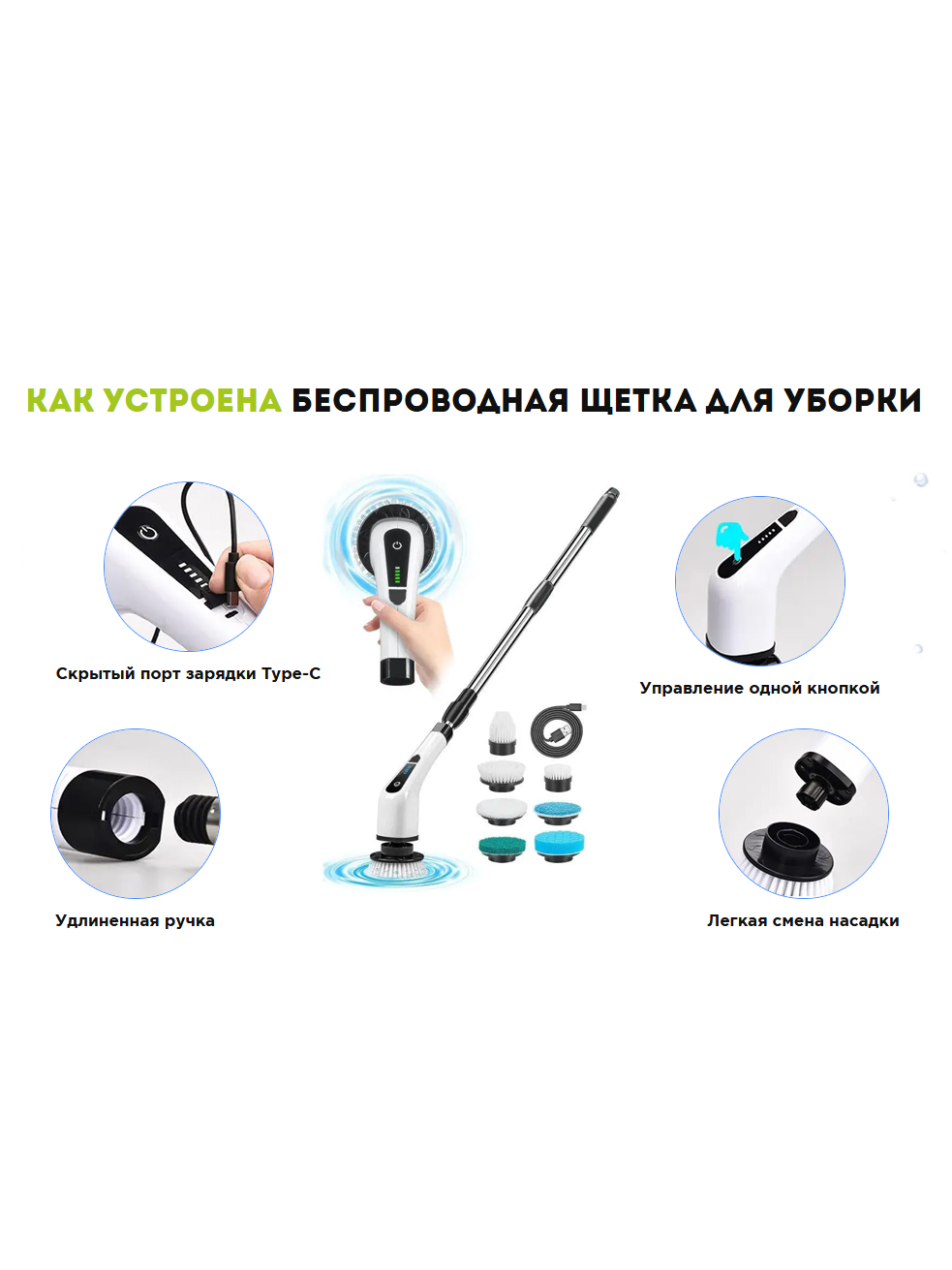 Лучшая беспроводная щетка для уборки отзывы