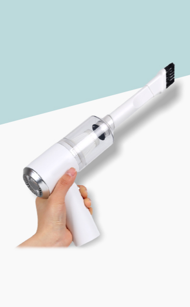 Компактный и мощный беспроводной мини-пылесос Vacuum Cleaner 2 в 1 для уборки