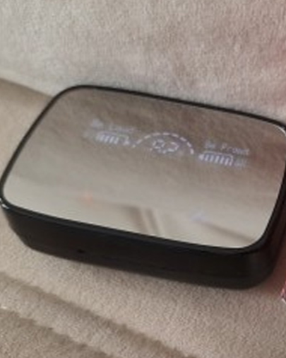 Наушники с кейсом powerbank - полный комплект