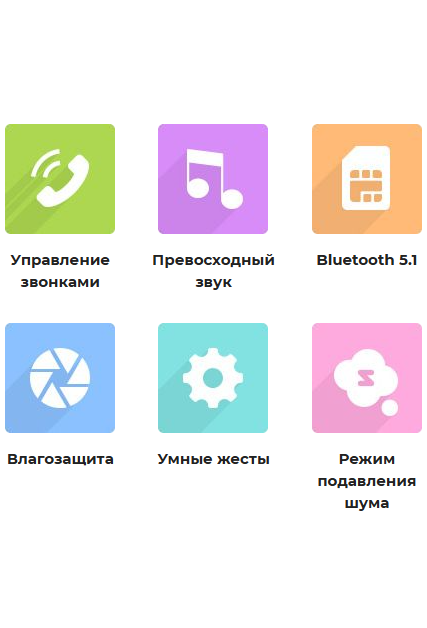 Маленькие беспроводные наушники с powerbank