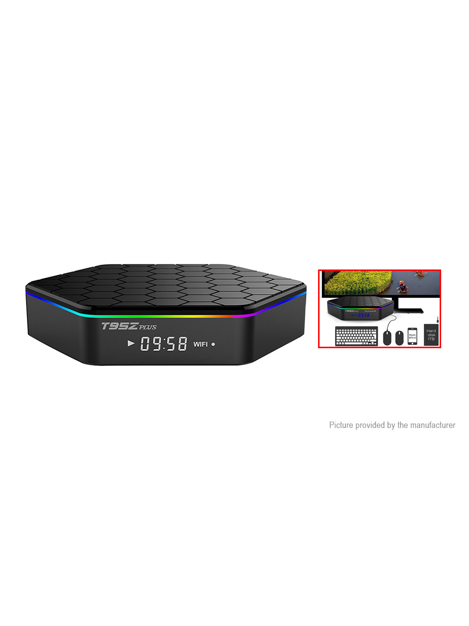 Sunvell T95Z Plus — цифровая приставка к телевизору с WiFi