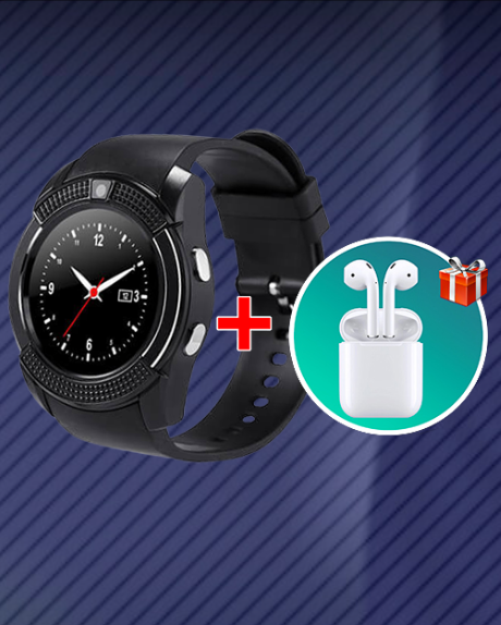 Купить Smart Watch V8 – лучшие мужские умные часы с гарнитурой