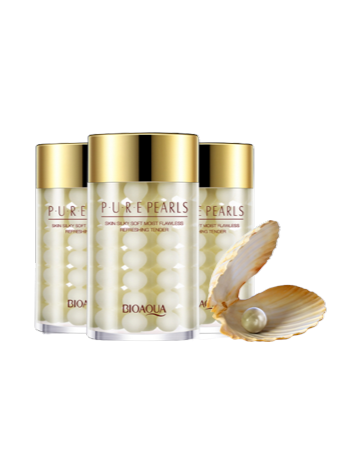 Сыворотка BioAqua Pure Pearls — уход за лицом, увлажнение и сияние кожи