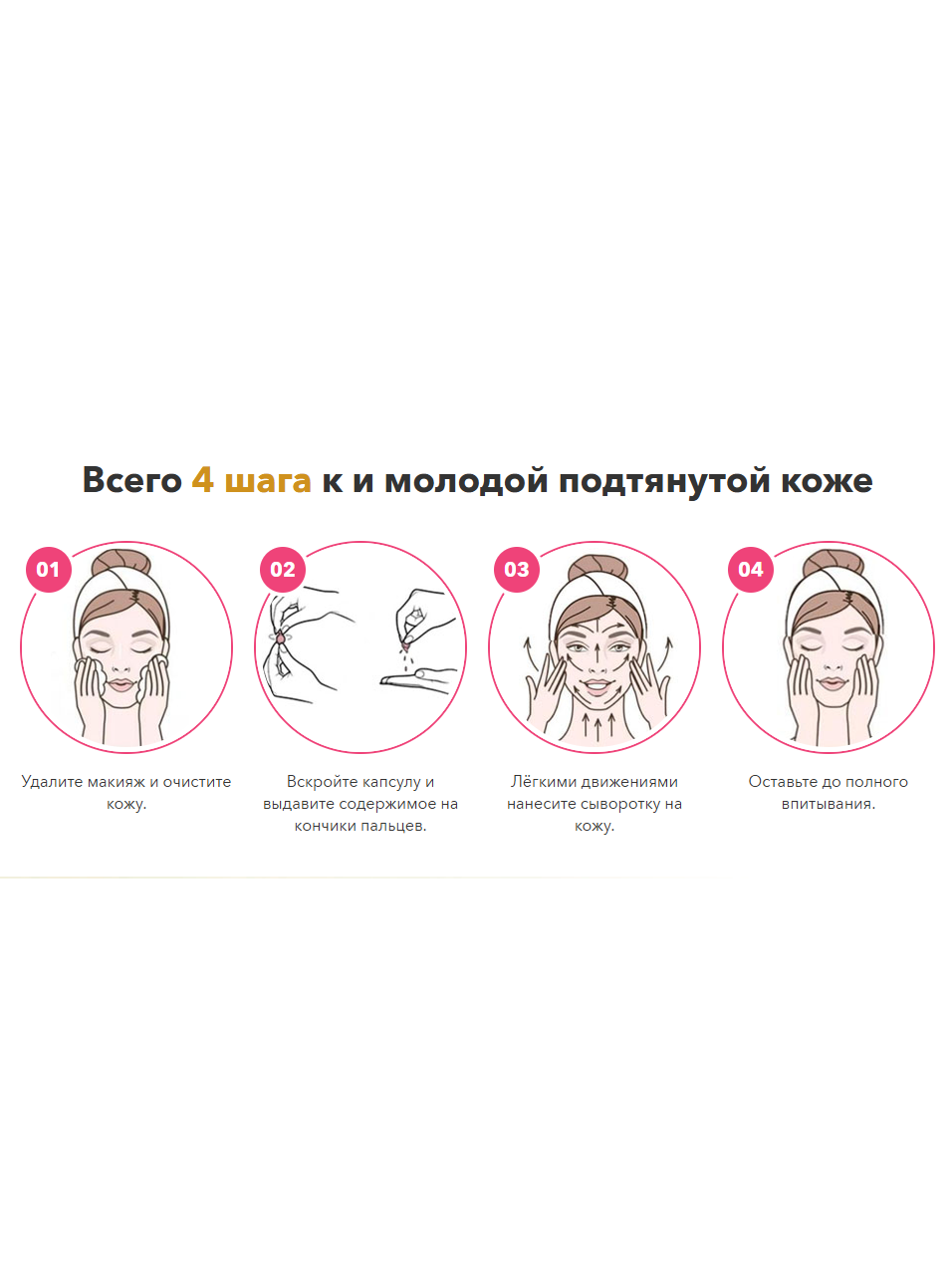 Уходовая косметика BioAqua сыворотка для лица