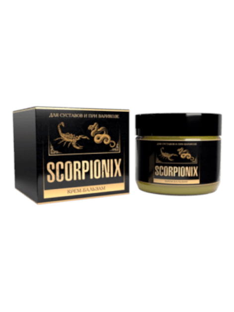 Scorpionix 168 — бальзам для ухода за суставами и хрящевой тканью