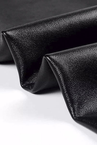 Леггинсы ECO-LEATHER бордовые