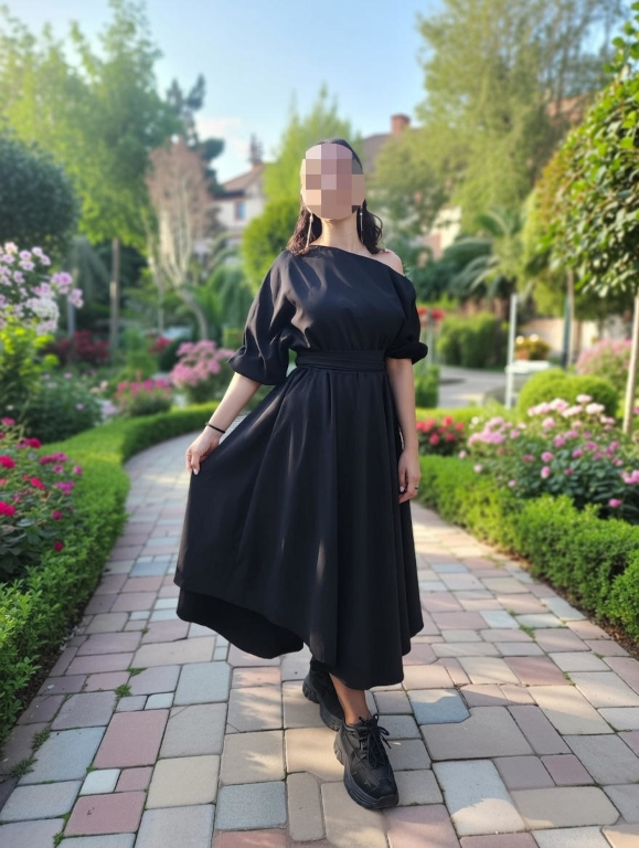 Фотоотзыв на красное вечернее платье Josephine