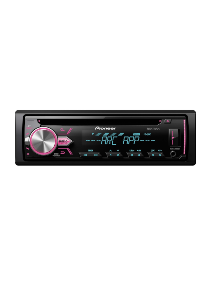 Pioneer MVH-X580BT — автомобильная магнитола с Bluetooth и USB