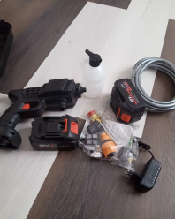 Отзыв на аккумуляторную автомойку AQUA GUN
