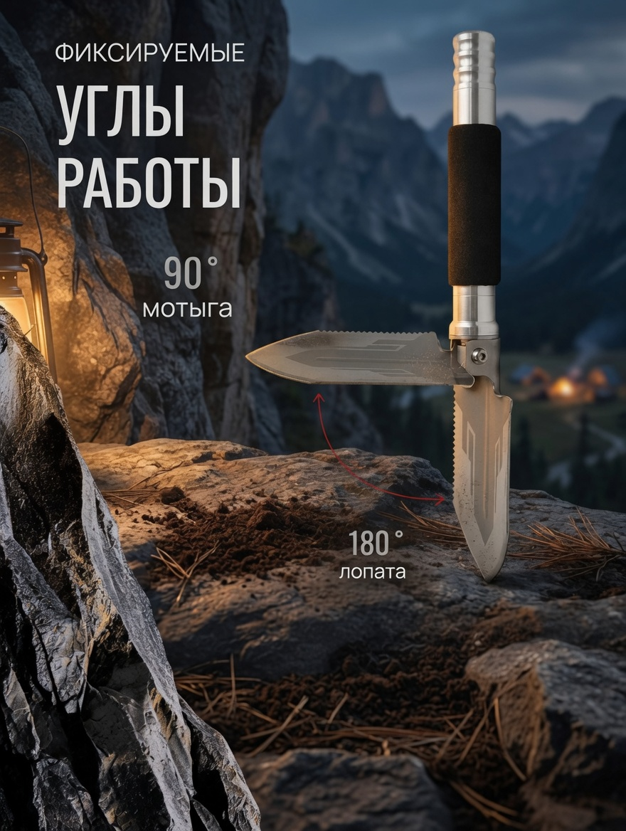 Многофункциональная тактическая лопата