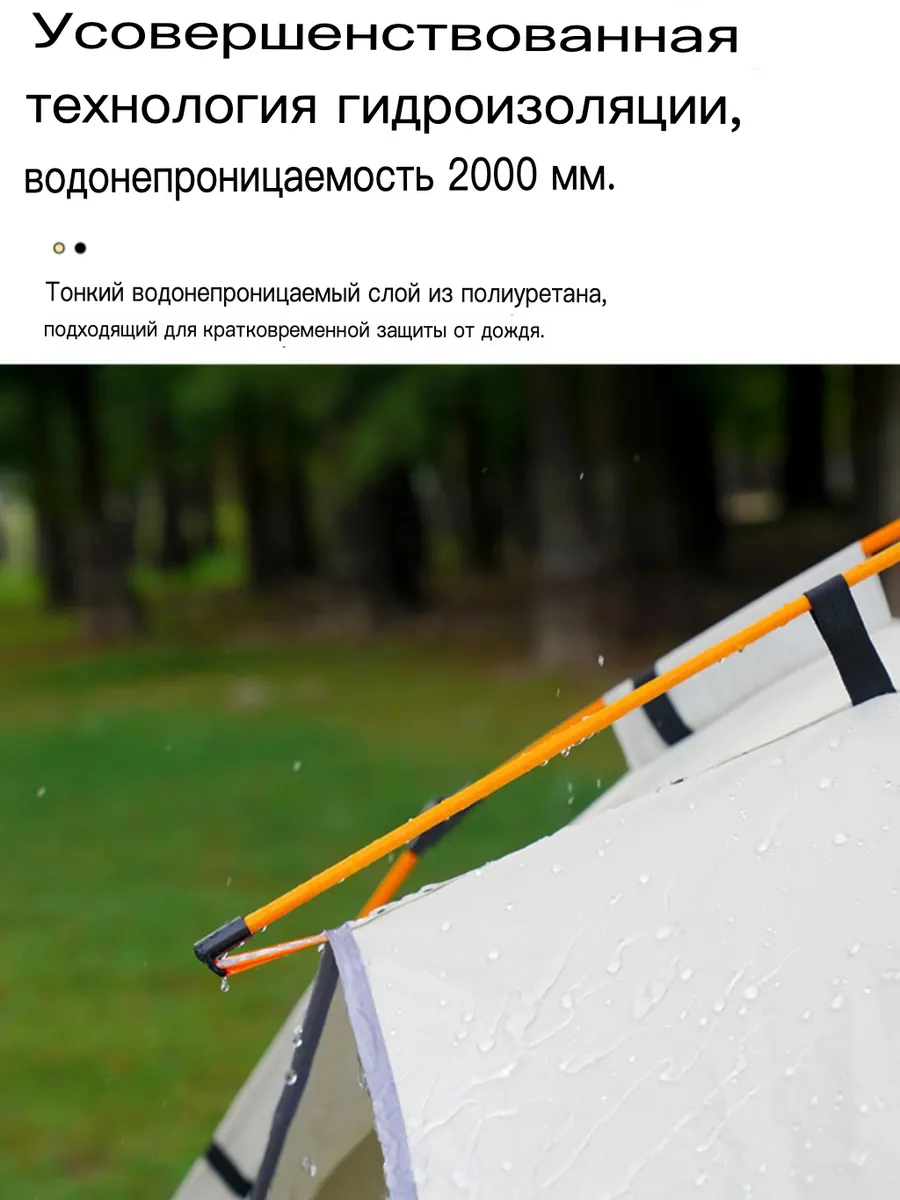 Водонепроницаемая палатка для походов